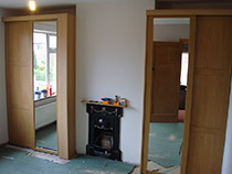 oak wardrobes